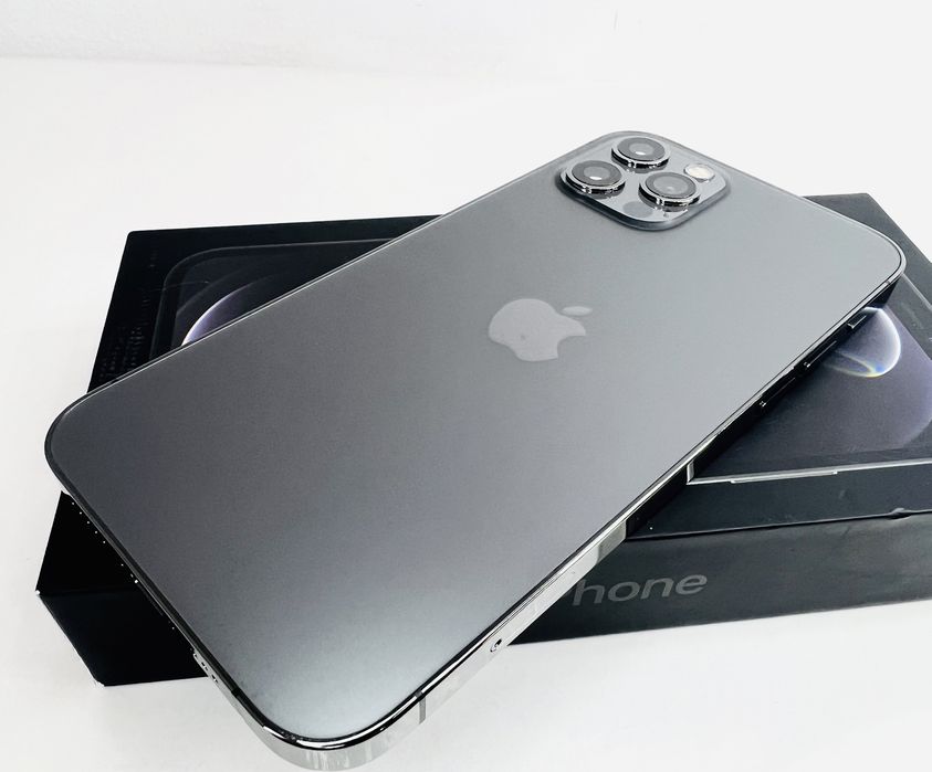 Apple iPhone 12 Pro Max 128GB Graphite Перфектен! Гаранция!