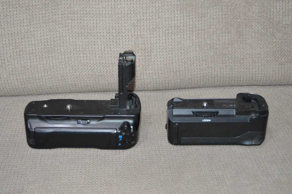Grip acumulatori foto DSLR MEIKE MK 5D mark II si BG-3DIR Sony A6000