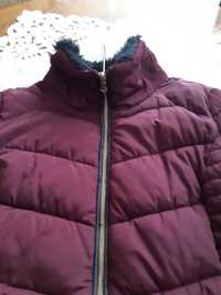 Дамско яке, цвят виненочервен ,44 размер