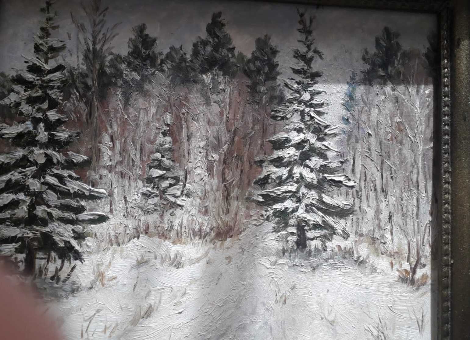 Две чудесные картины "Зима в России"