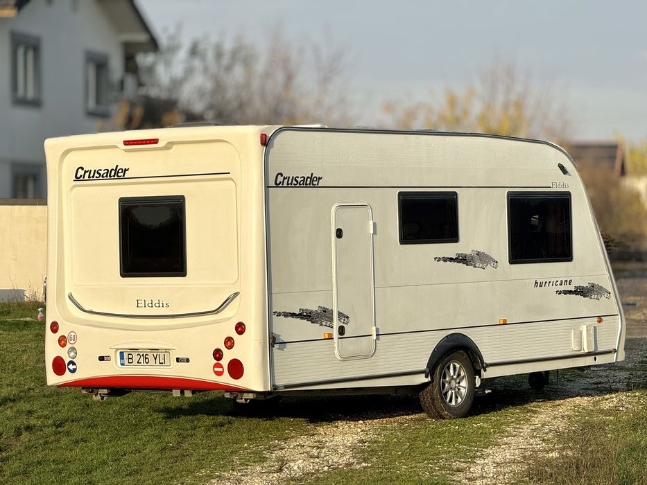 Rulota Elddis 2007• 1350kg Cat B// Panouri Solare•Mover•Inmatriculata