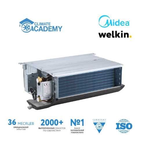 Фанкойл двух трубный канального типа Midea MKT3-700G30-CL | Доставка