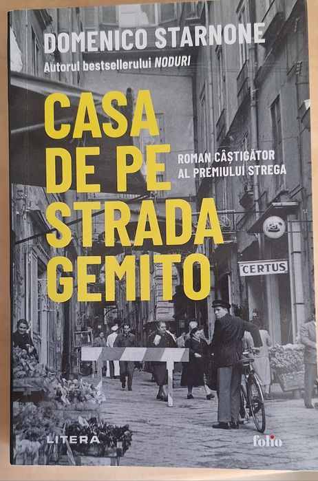 Vând carte noua: Casa de pe strada Gemito-Domenico Strarnone