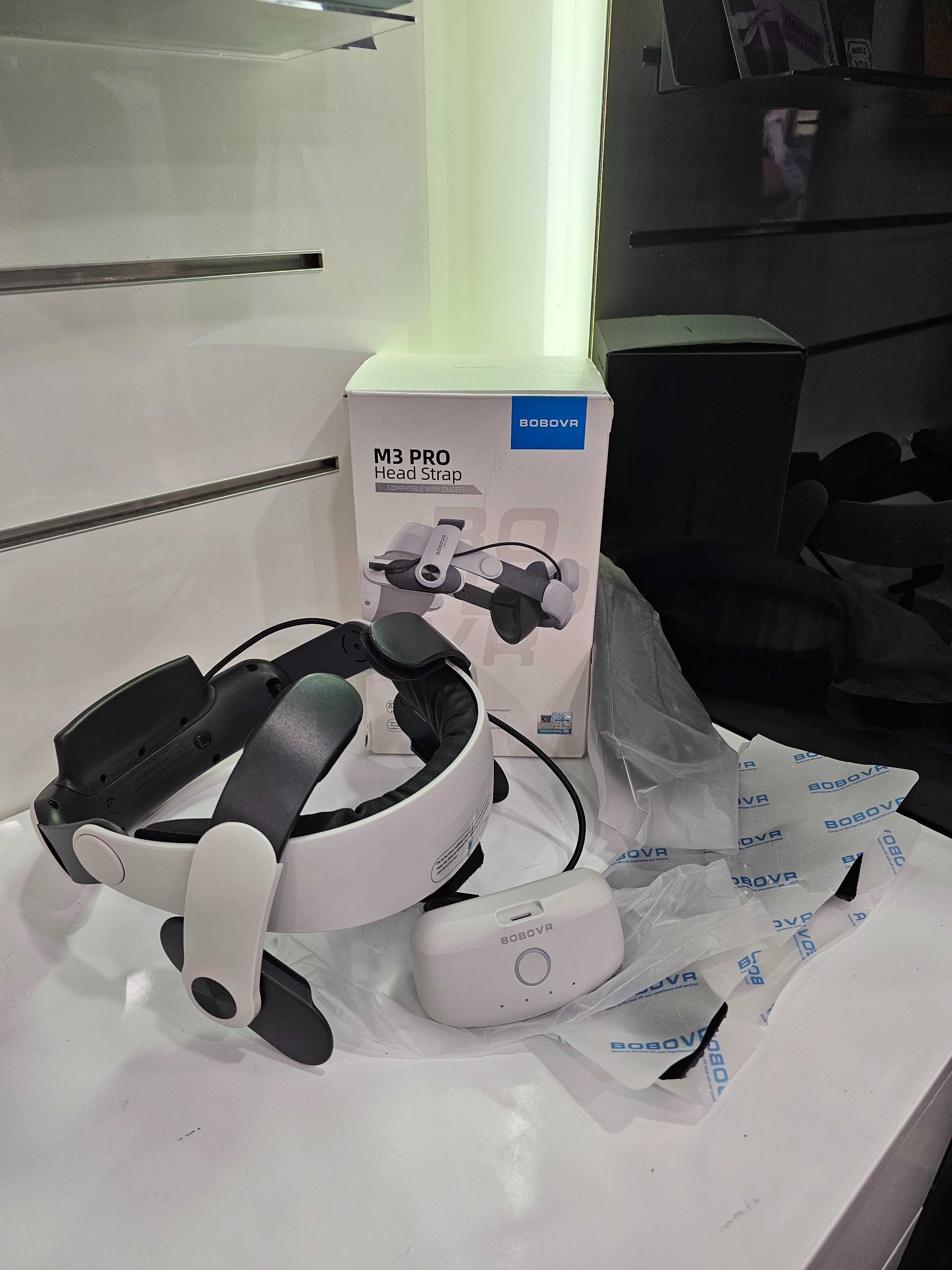 BOBOVR M3 Pro Каишка с батерия – съвместима с Meta Quest 3 и Quest 3S