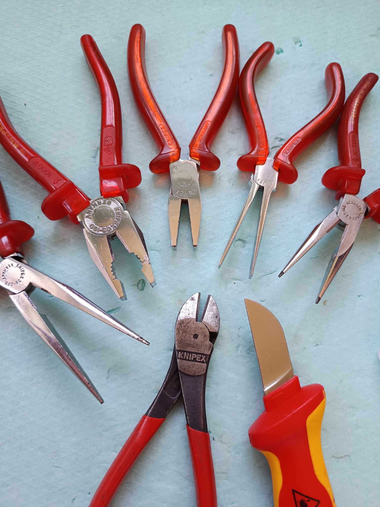 Knipex,Bahco,Bost,Hazet,Gedore лот инструменти