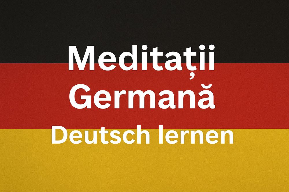 Meditații germană
