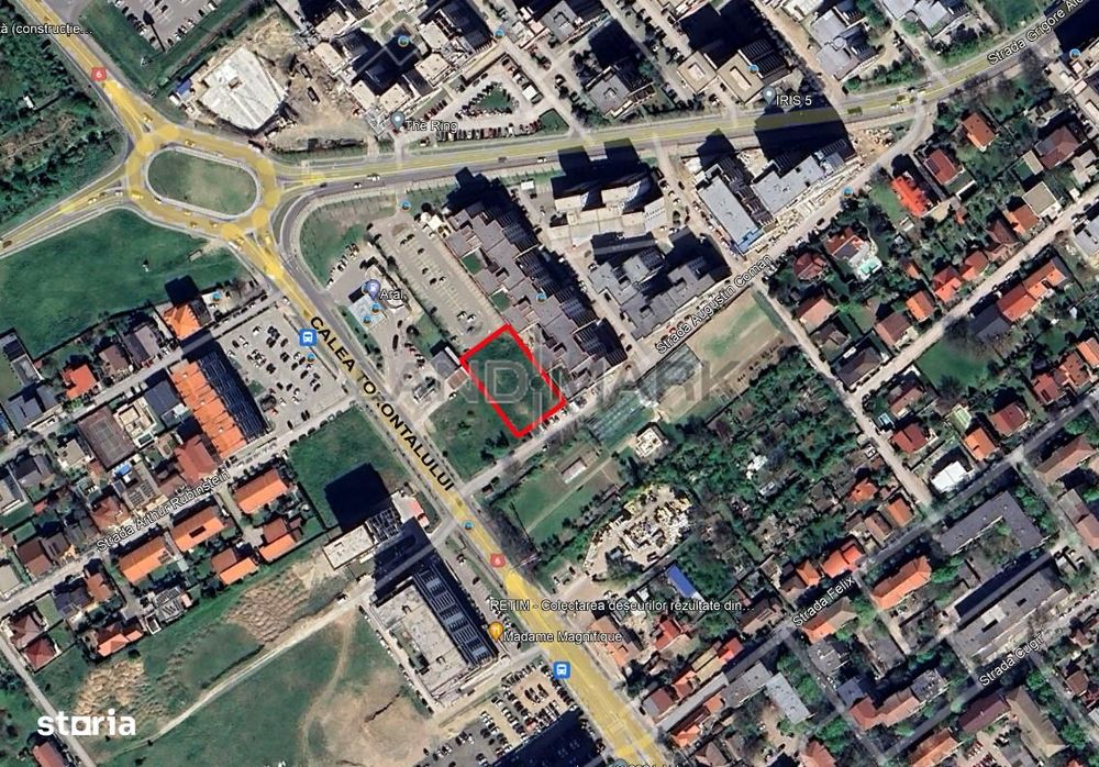 Comision 0% Teren pentru BLOC S+P+4E de vanzare zona Torontalului
