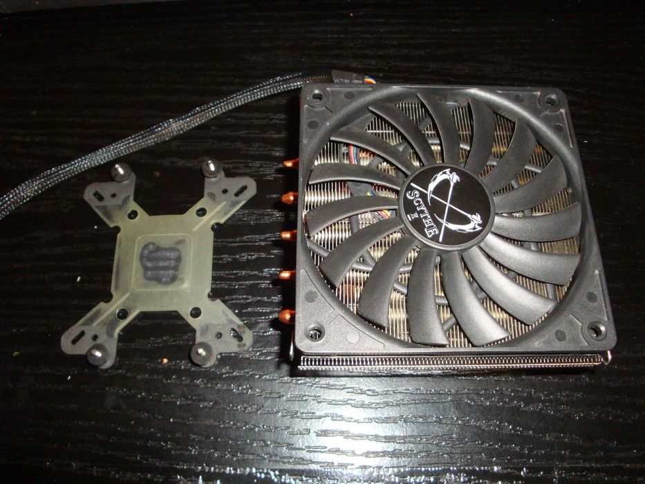 cooler AMD procesor Scythe big schuriken 2 low profile cupru heatpipe