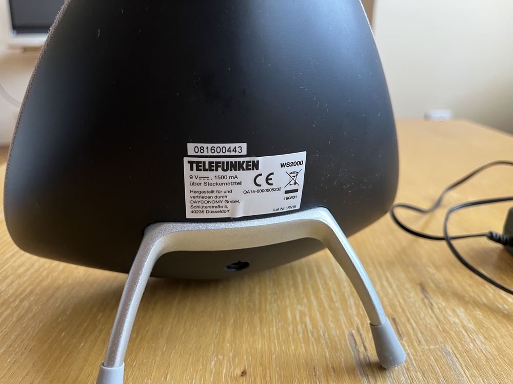 Умен говорител TELEFUNKEN WS200, поддържа Bluetooth & WiFi (Spotify)