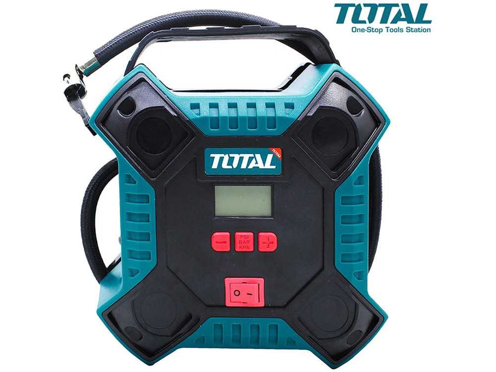 Компресор за гуми TOTAL TTAC1601, 35 л/мин, 12 V, 160 PSI