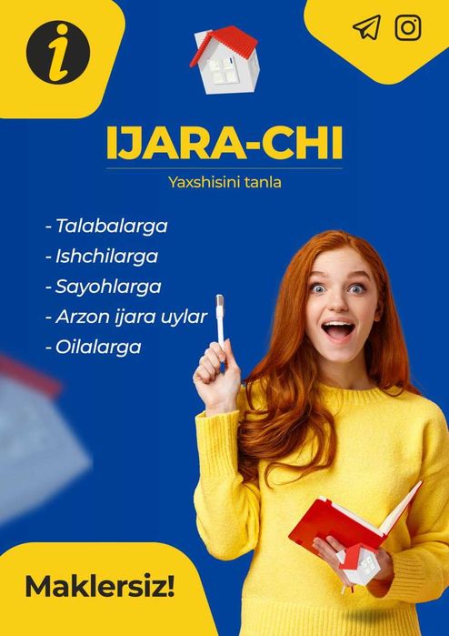 Talabalar uchun ijara uylar platformasi