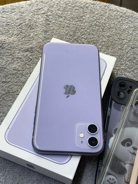 Iphone 11 64gb лилав без забележки