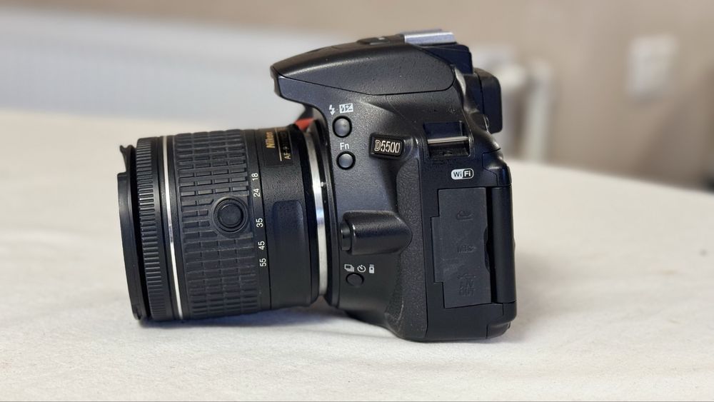 Nikon d550 + 18-55