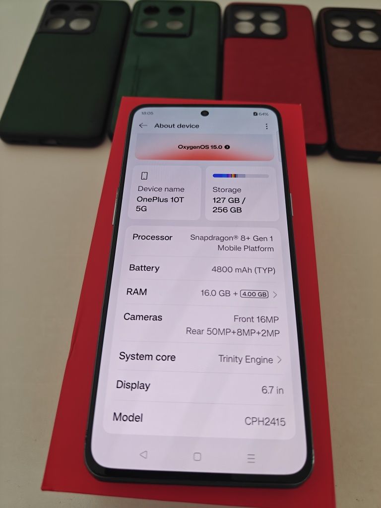 OnePlus 10T - 16GB RAM 256GB