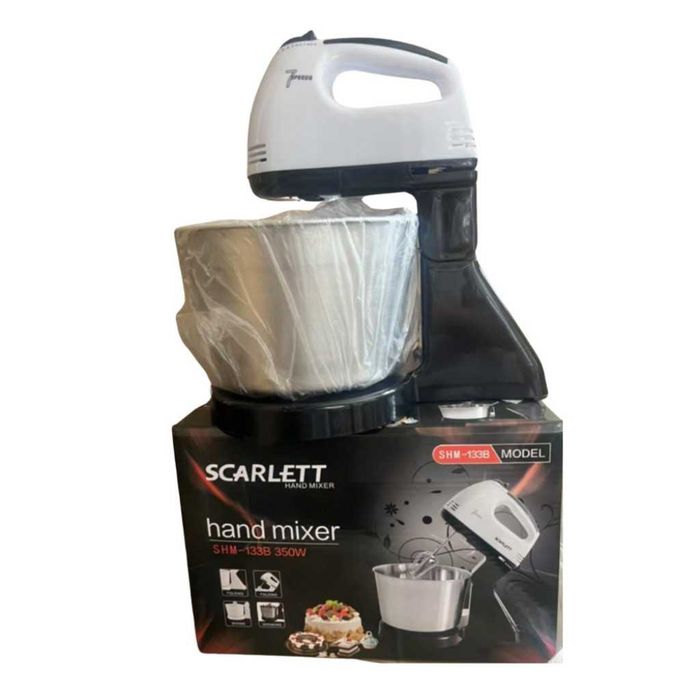 Планетарен миксер с метална купа SCARLETT SHM-133B