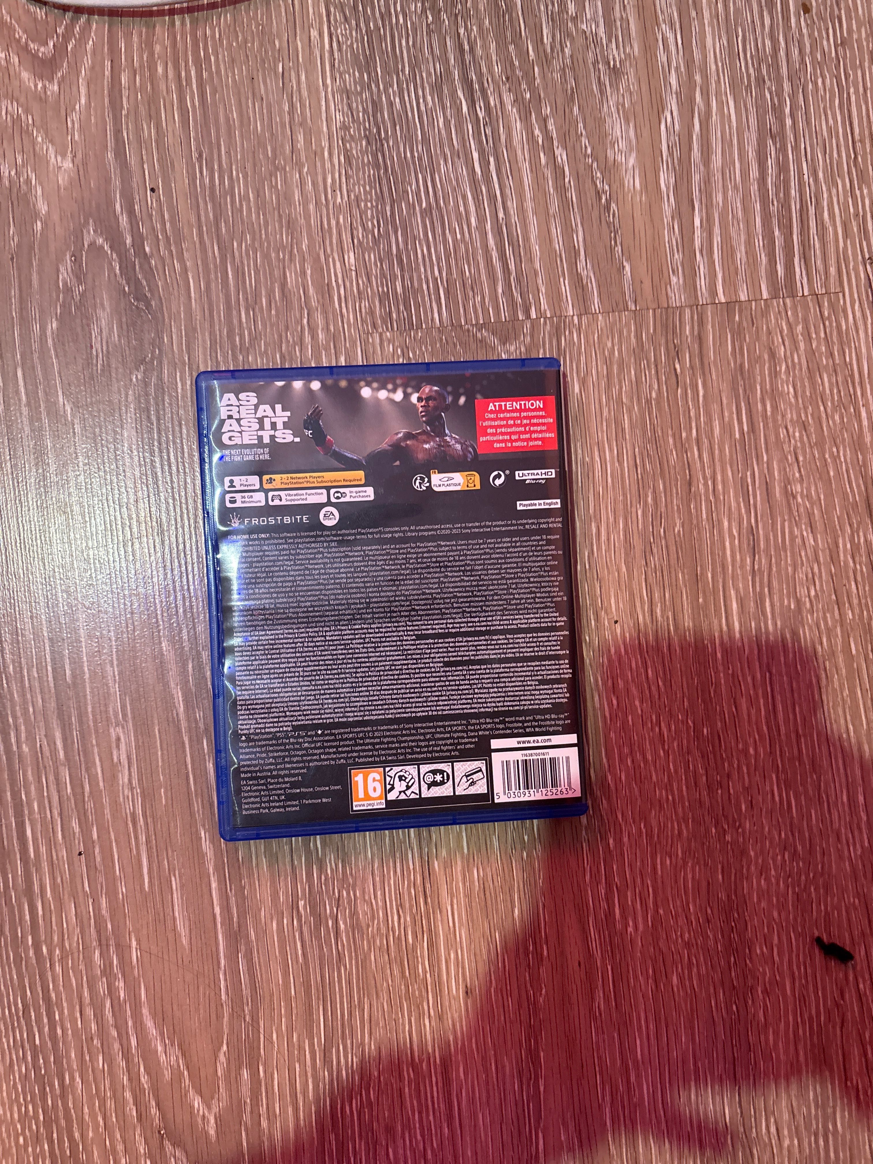 UFC 5 za PlayStation 5