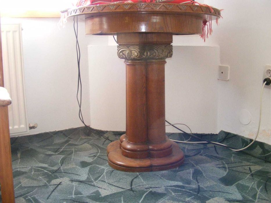 Mobilier de sufragerie Art Deco din stejar masiv