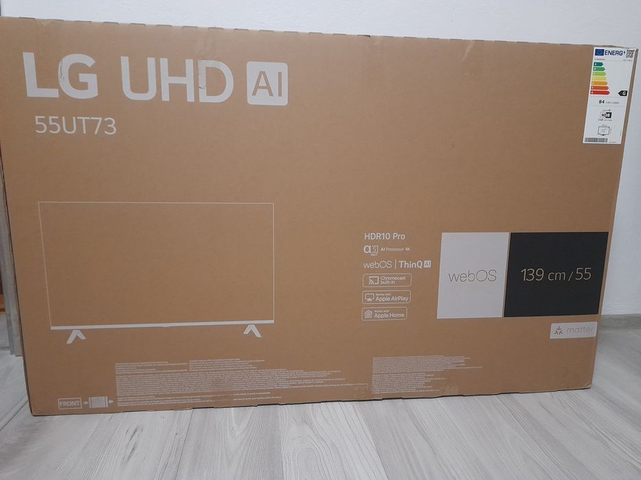 Televizor LG nou sigilat, 139cm,smart 4k