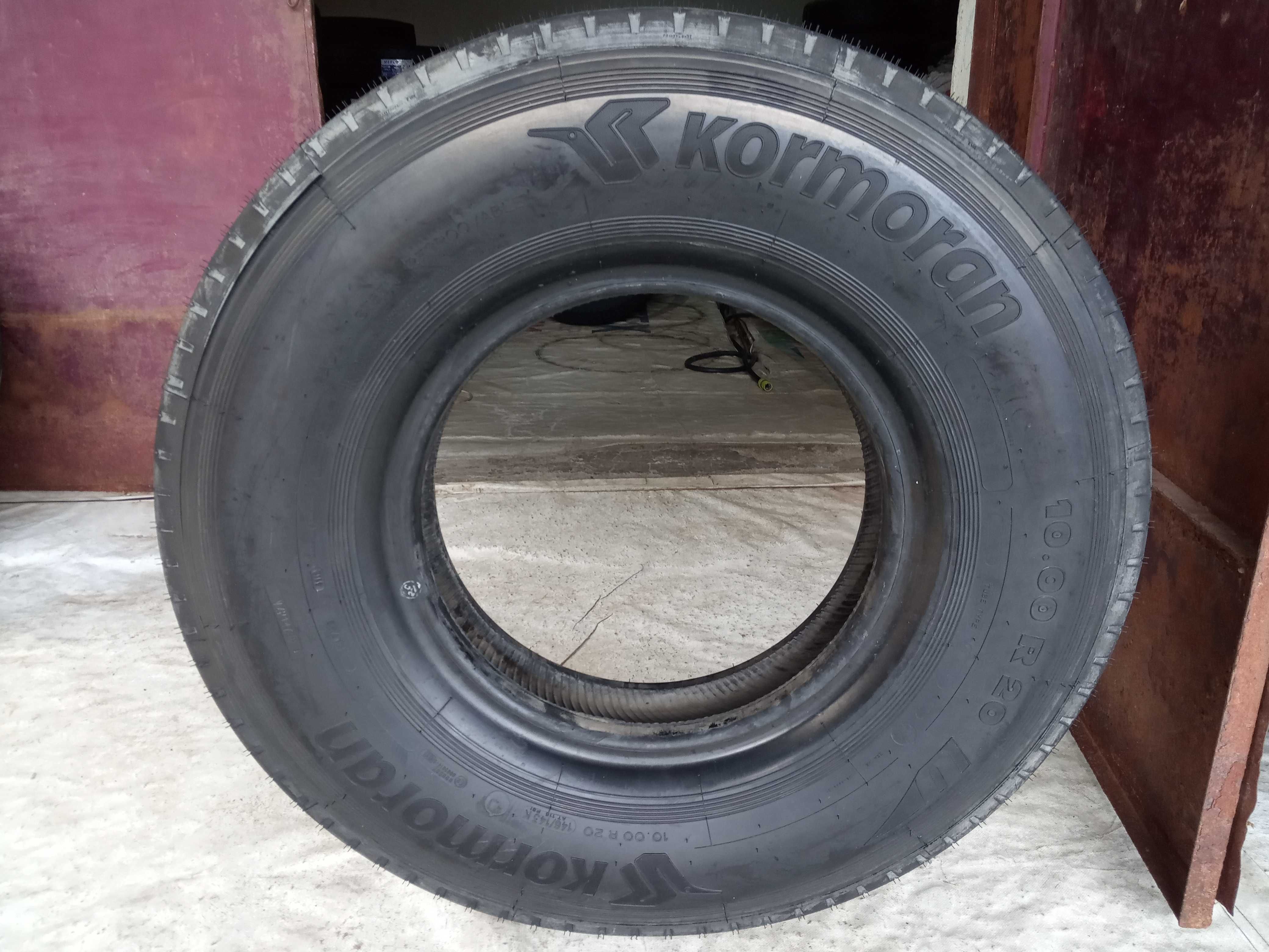 1 НОВА Тежкотоварна гума 10.00R20 Kormoran U 146/143K RADIAL TUBE TYPE