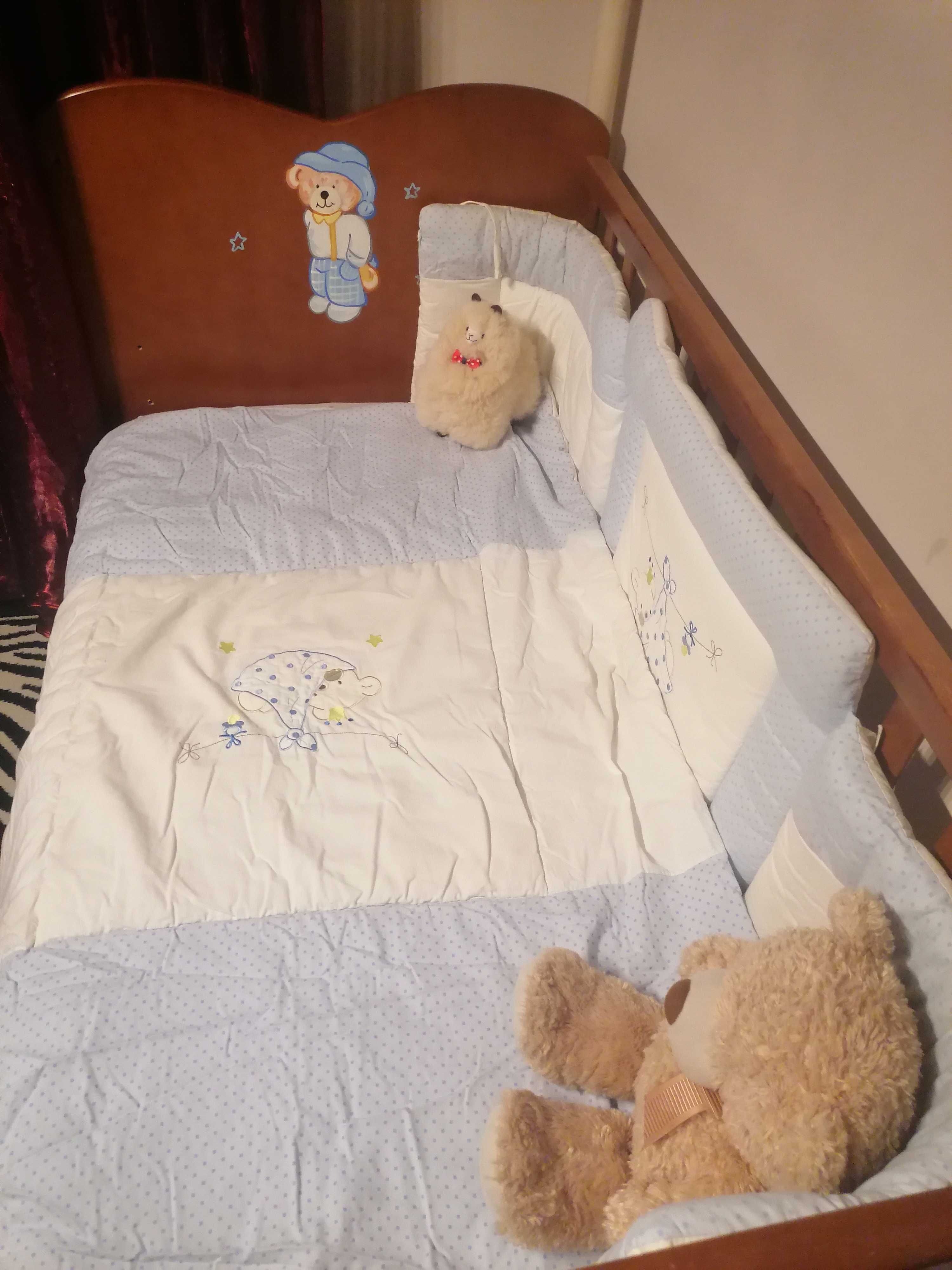 Детско легло 3 в 1, трансформиращо се с 3 нива на матрака
