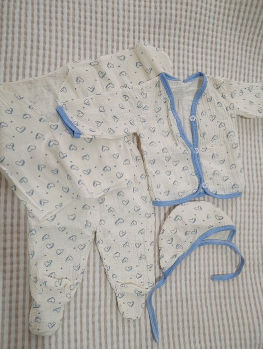 Пакет вещей для новорожденного малыша