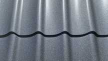 Tabla tip tigla RAL 9005 MAT 0,50 mm