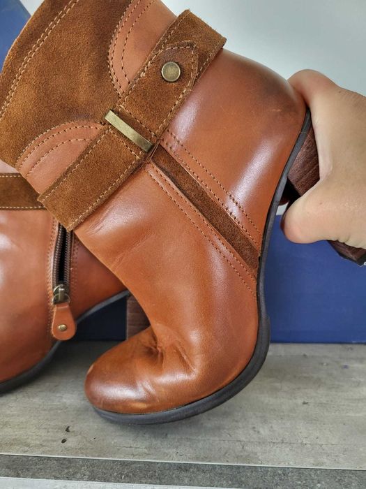 Botine Ravalle piele