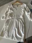 Rochie alba de zi