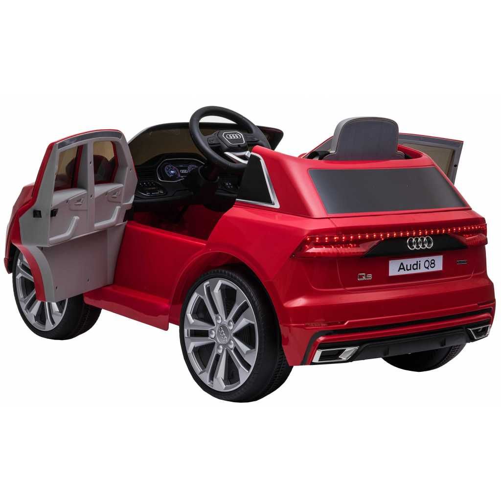 Masinuta electrica copii 1-6 ani Audi Q8 90W, Roti Moi #Rosu