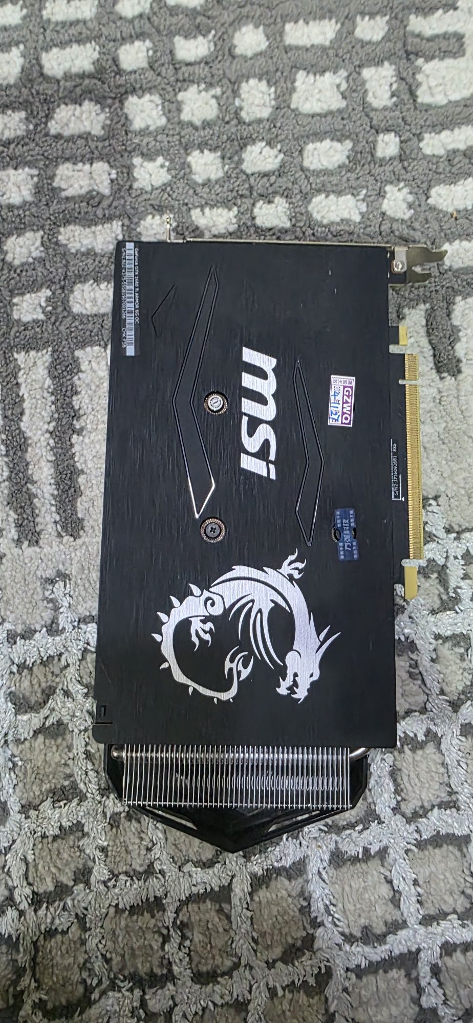 GeForce GTX 1660 Ti ARMOR 6GB OC  MSI