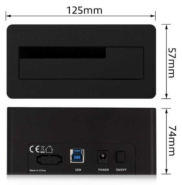 Докинг станции 2.5-3.5" SSD,HDD SATA3 към USB3.1