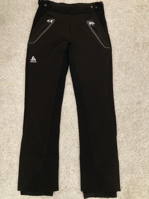Pantaloni Odlo S-M dama softshell elastici tura alpinism