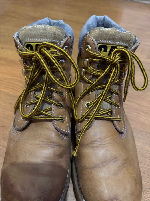 Bocanci Caterpillar Columbia, piele naturala, impermeabili, marime 43