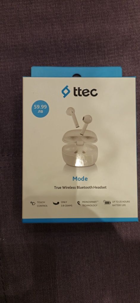 Bluetooth Слушалки TTEC Mode