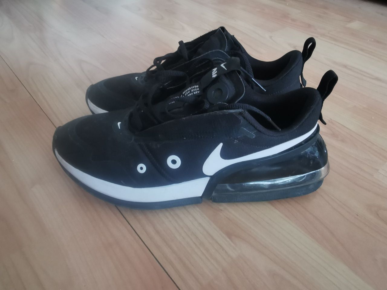 Adidași Nike W AirMaxAirMax Up Black White-Metalic Silver