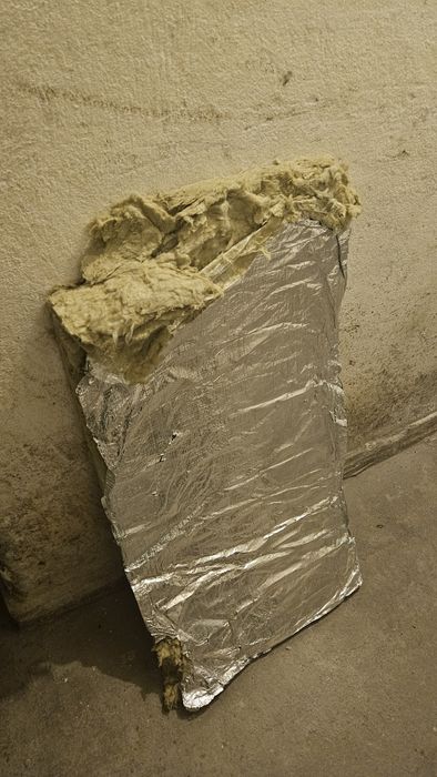 Каменна вата на плочи 5 бр с  алуминиево фолио 4 х 50 х 100 см