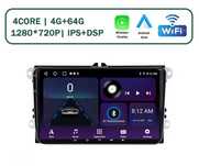 Navigatie Android 4GB RAM + 64GB VW GOLF 5 6 PASSAT B6 CC JETTA TOURAN