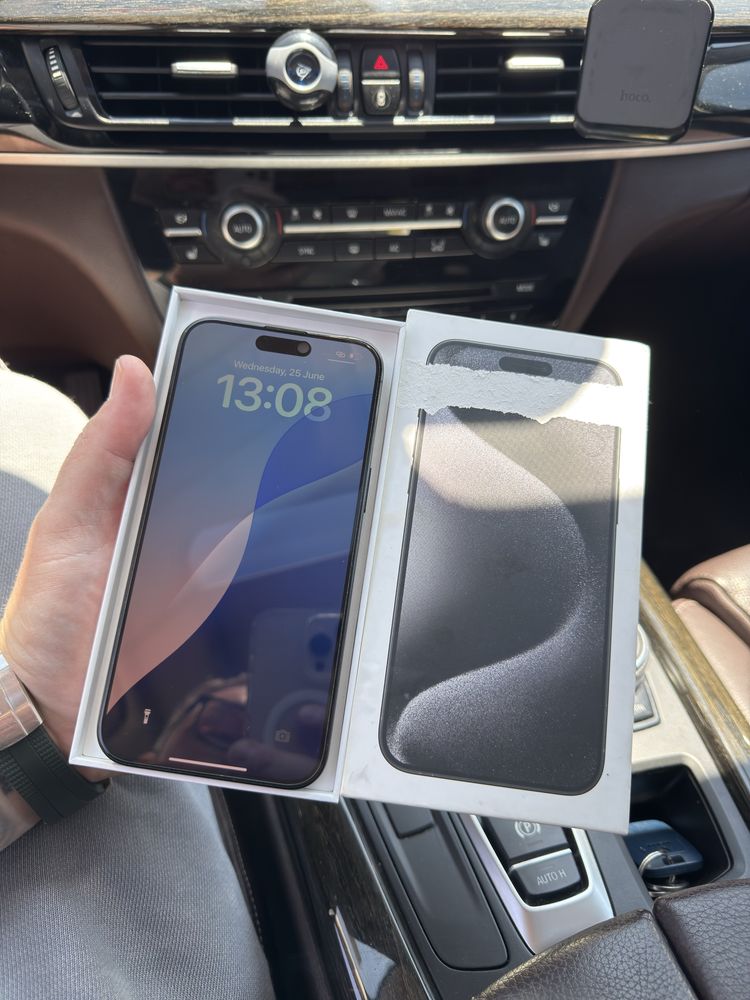 iPhone 15 Pro Max natural titanium 256GB ** ca NOU ** baterie 96% **
