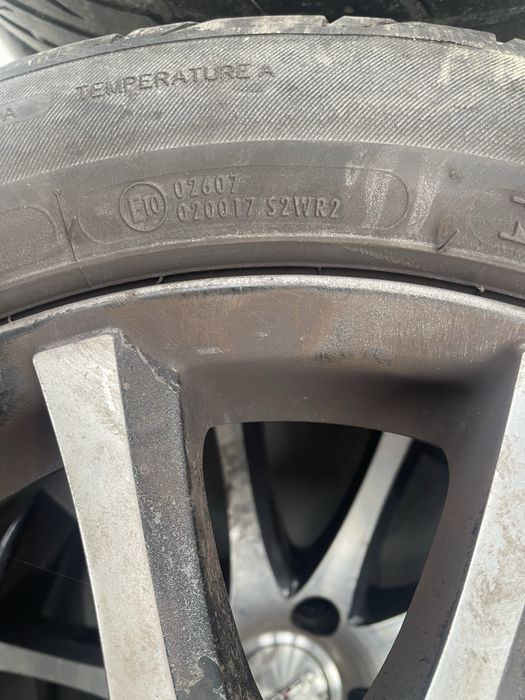 Jante Volkswagen 5x112 golf 5 R16 Dezent cauciuc Tigar 205/55 Vara
