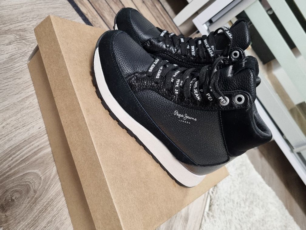 Pepe Jeans sneakers culoarea negru, PLS31533