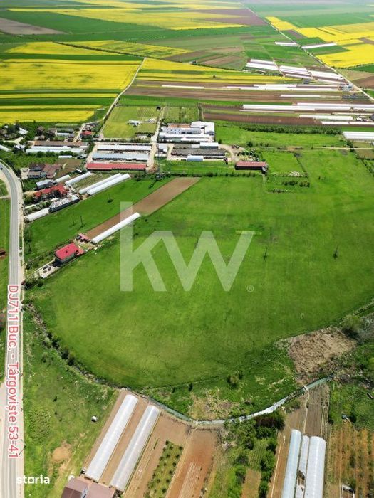 Teren intravilan de vanzare I 95.000 m² I Baleni-Romani I Comision 0%