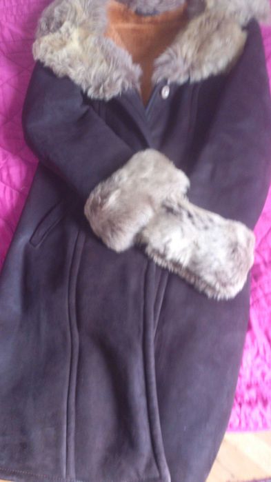Продавам нов дамски кожух – внос от Ирландия