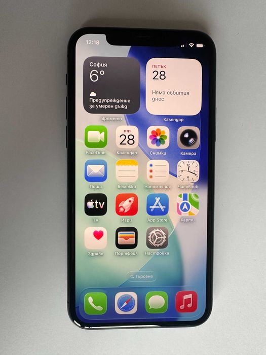 КАТО НОВ !! iPhone 11 Pro - ЧЕРЕН - 64GB - Отключен - 100% БАТЕРИЯ !!