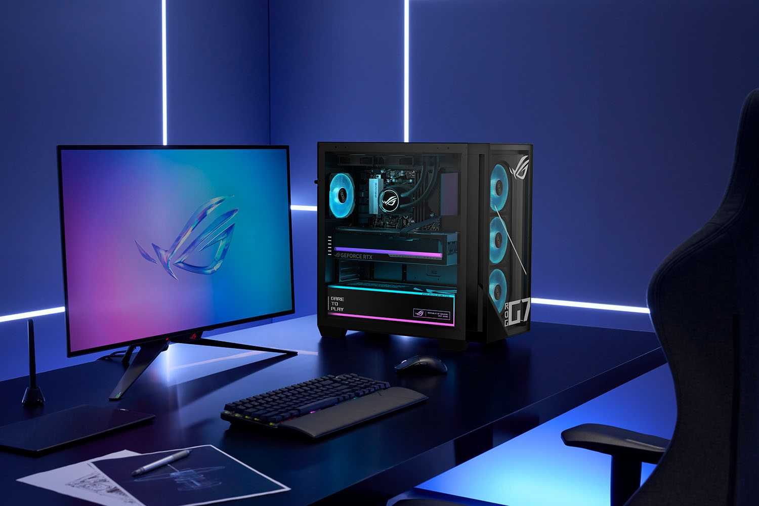 Desktop Gaming ASUS ROG G700 2025 Ultra 9 285K 64GB RTX 5090 32GB 2TB
