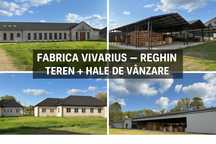 De vânzare - Teren 15800mp + Hale + Clădiri | Fosta Fabrică “Vivarius”
