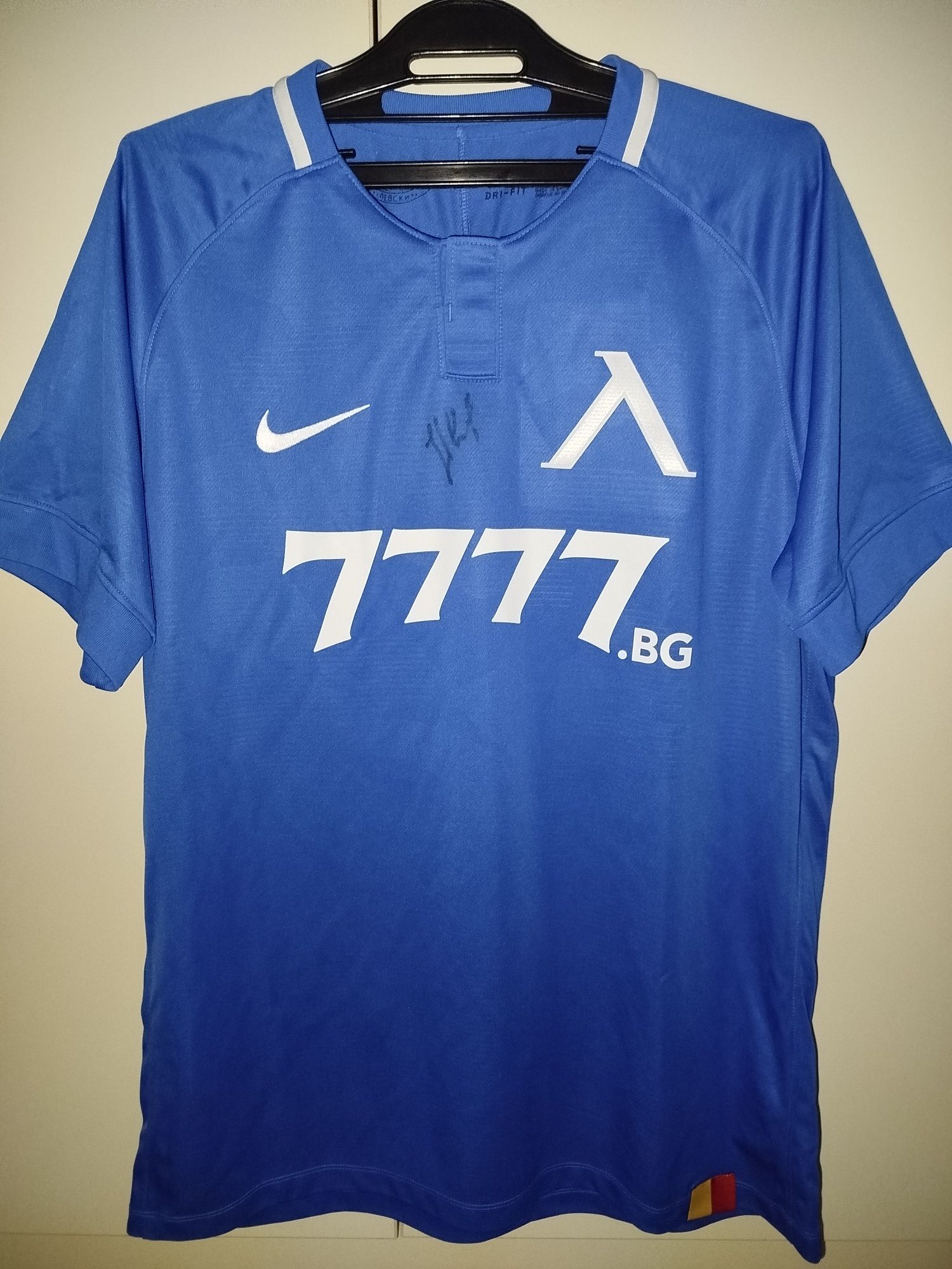 Фланелка на Левски NIKE® 7777 - сезон 2019/2020г. - размер XL