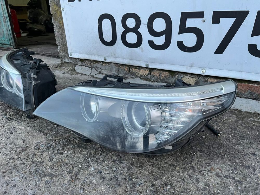 Фейслифт фарове БМВ Е60 Е61 / facelift BMW E60 E61
