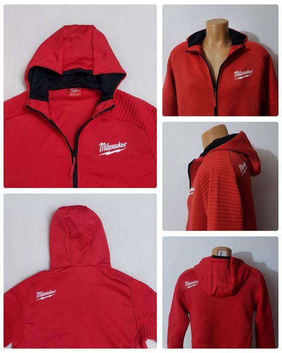 Geaca Softshell Milwaukee Stretch, jacheta sport cu gluga M/ L unisex