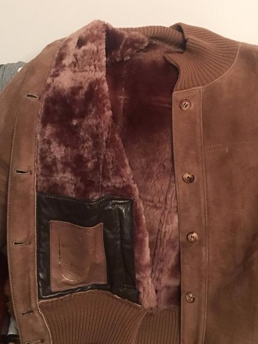 Geaca din piele naturala