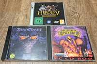 Starcraft (1997), Kyrandia 3 (1994), Heroes 5 lot 3 jocuri Vintage PC
